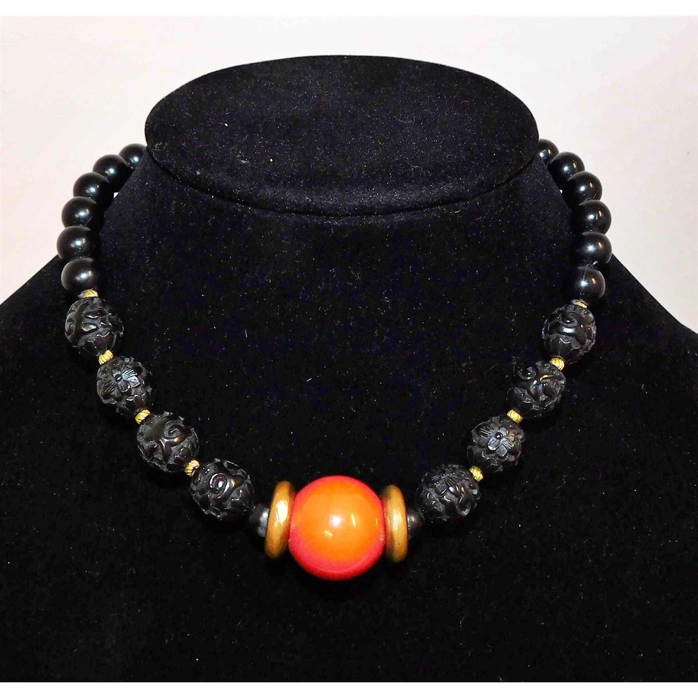 Alexis Kirk Beaded Statement Choker Necklace